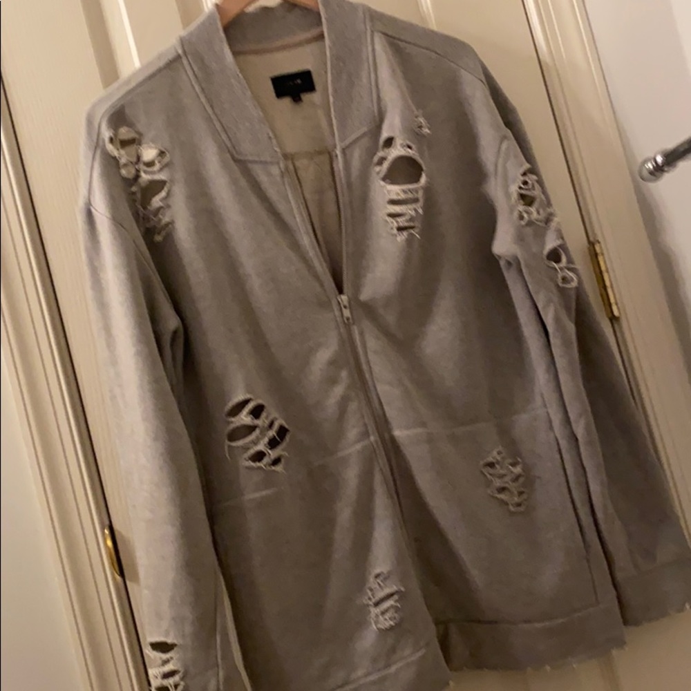Joe’s Jean Distressed Sweatshirt